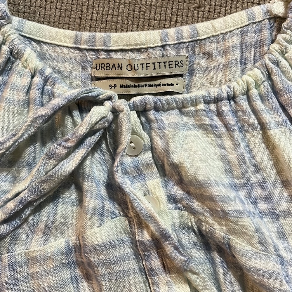 Urban Outfitters Plaid Crop Top - Picture 4 of 6